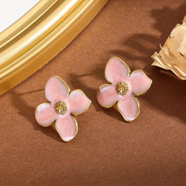Topos Aretes Flor de Encanto - Image 3