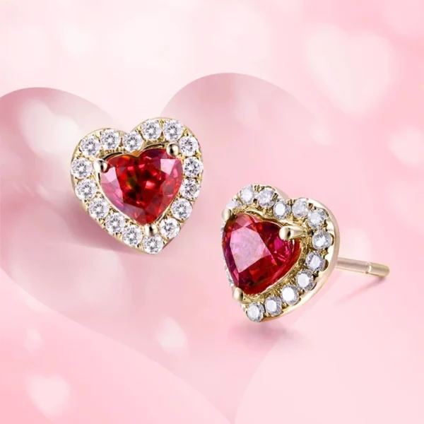 Topos Aretes Corazon - Image 3